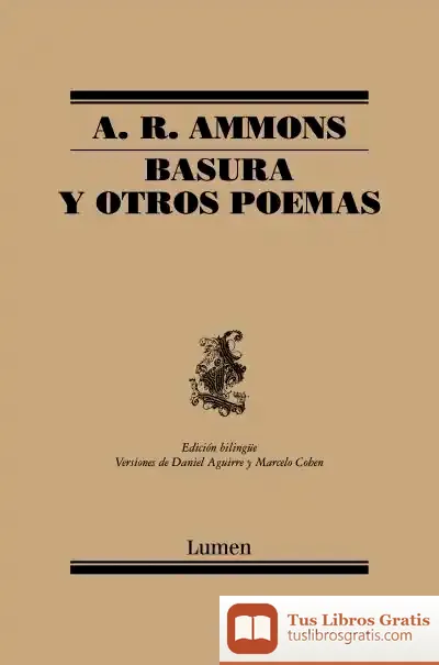 Descargar Basura Y Otros Poemas de A. R. Ammons