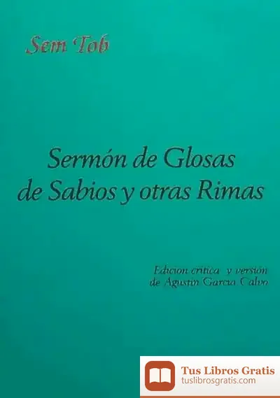 Descargar Sermón De Glosas De Sabios Y Otras Rimas de Bárbara Fernández López