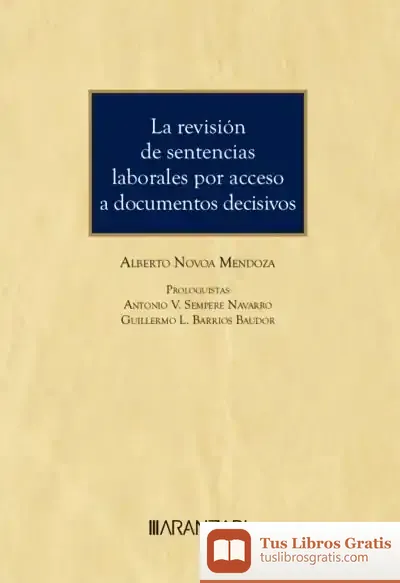 Descargar Revisión De Sentencias Laborales Por Acceso A Documentos Decisivos de Alberto Novoa Mendoza
