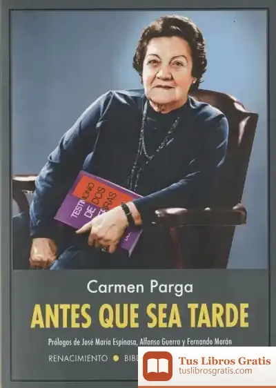 Descargar Antes Que Sea Tarde de Alfonso Guerra