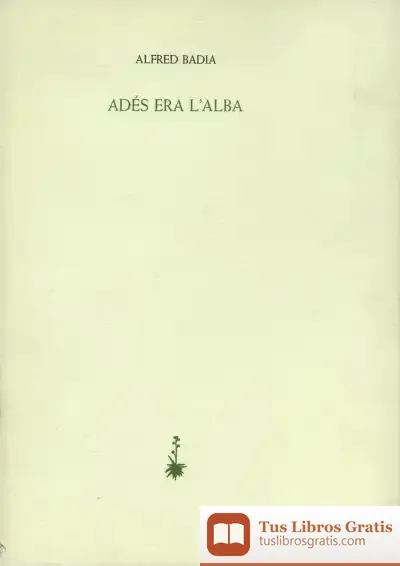 Descargar Adés Era L'Alba