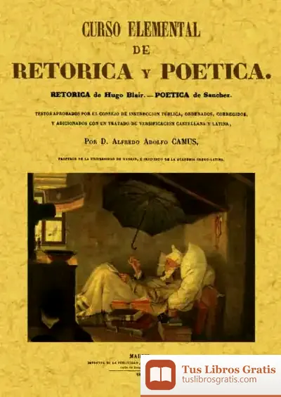 Descargar Curso Elemental De Retórica Y Poética
