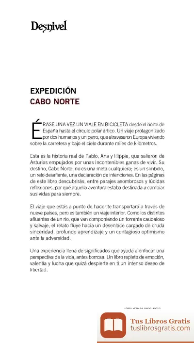 Descargar Expedición Cabo Norte Un Viaje Real Hacia El Interior Del Círculo Polar de Ana Inés López Trelles
