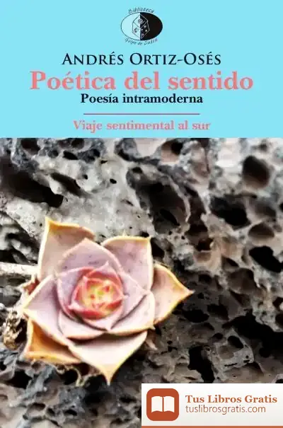 Descargar Poética Del Sentido ; Viaje Sentimental Al Sur de Andrés Ortiz-osés