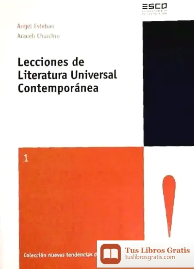 Descargar Lecciones De Literatura Universal Contemporánea de Ángel Esteban