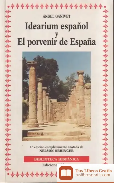 Descargar Idearium Español Y El Porvenir De España