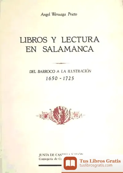 Descargar Libros Y Lectura En Salamanca: Del Barroco A La Ilustración (1650-1725)