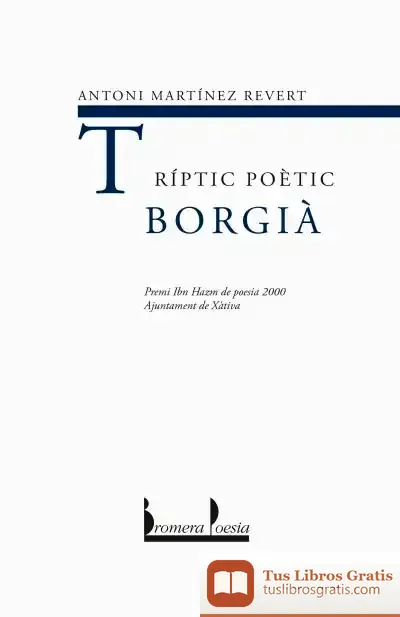 Descargar Tríptic Poètic Borgià