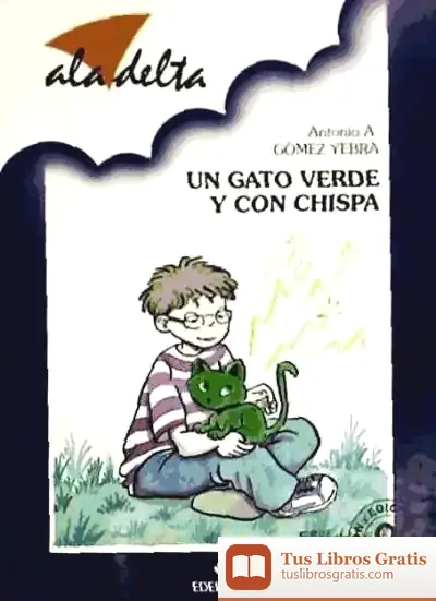 Descargar Un Gato Verde Y Con Chispa