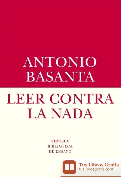 Descargar Leer Contra La Nada