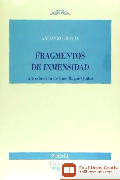 Descargar Fragmentos De Inmensidad