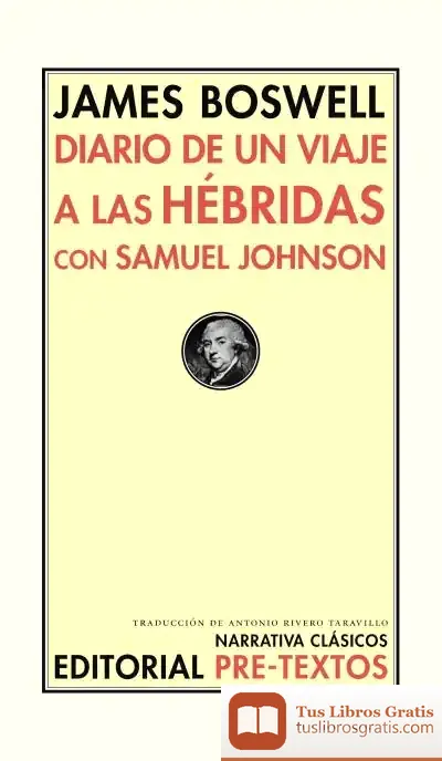 Descargar Diario De Un Viaje A Las Hébridas Con Samuel Johnson de Antonio Rivero Taravillo