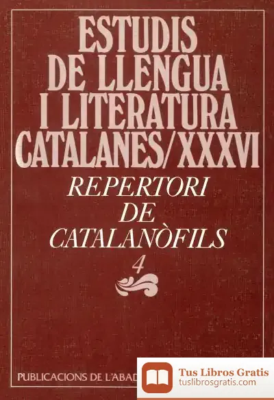 Descargar Repertori De Catalanòfils, 4