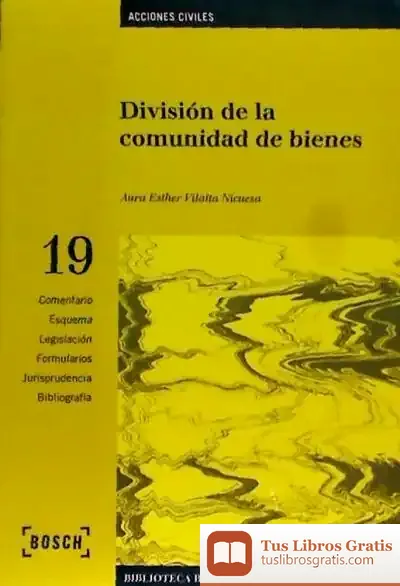 Descargar División De La Comunidad De Bienes
