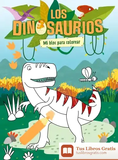 Descargar Dinosaurios Bloc Colorear