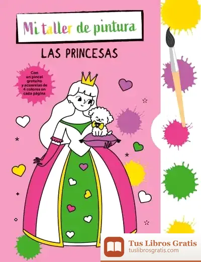 Descargar Mi Taller De Pintura Con Pincel Y Acuarelas - Princesas de Ballon