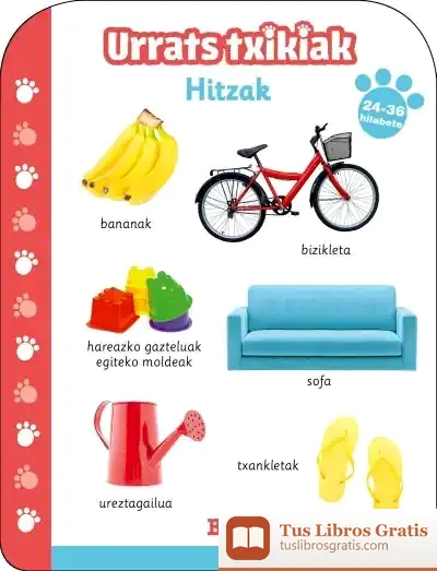 Descargar Urrats Txikiak - Hitzak 24-36 Hilabete