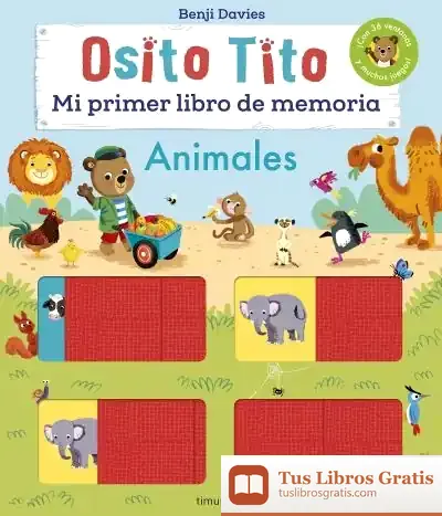 Descargar Osito Tito. Mi Primer Libro De Memoria. Animales