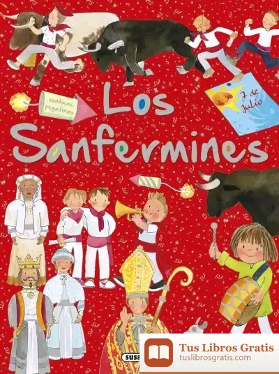 Descargar Tradiciones Con Pegatinas. Los Sanfermines