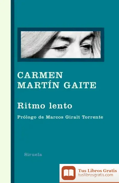 Descargar Ritmo Lento de Carmen Martín Gaite
