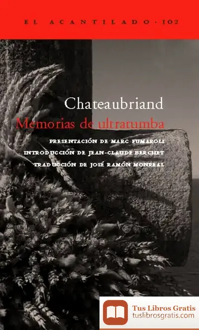Descargar Memorias De Ultratumba