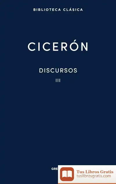Descargar 32. Discursos Vol. 3 (Cicerón)