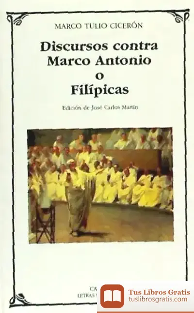 Descargar Discursos Contra Marco Antonio O Filípicas