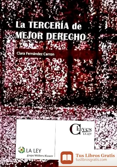 Descargar La Tercería De Mejor Derecho de Javier García Fernández