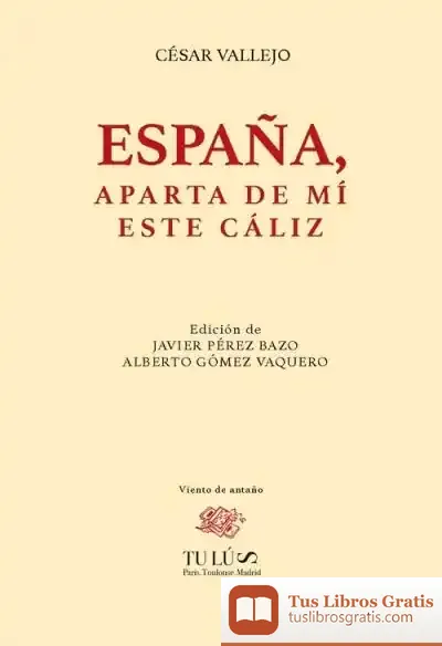 Descargar España, Aparta De Mi Ese Cáliz