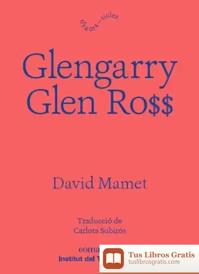 Descargar Glengarry Glen Ross de David Mamet