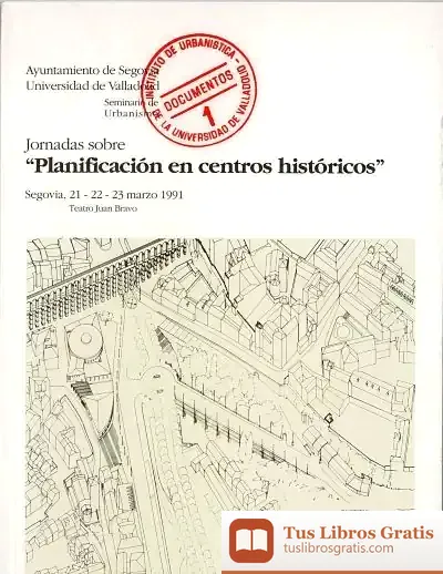 Descargar Planificacion En Centros Historicos