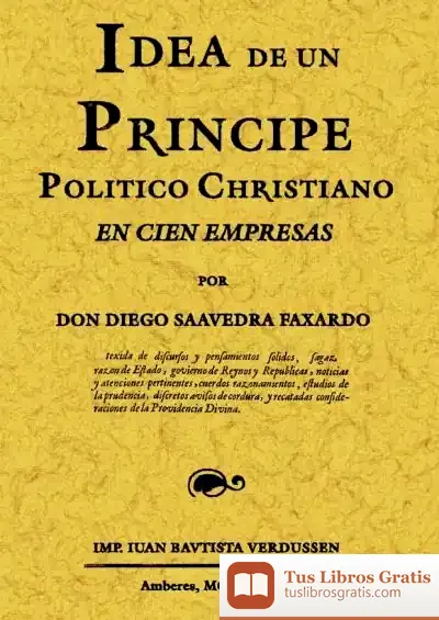 Descargar Idea De Un Príncipe Político Christiano En Cien Empresas de Equipo Adsis de Pastoral con Jóvenes