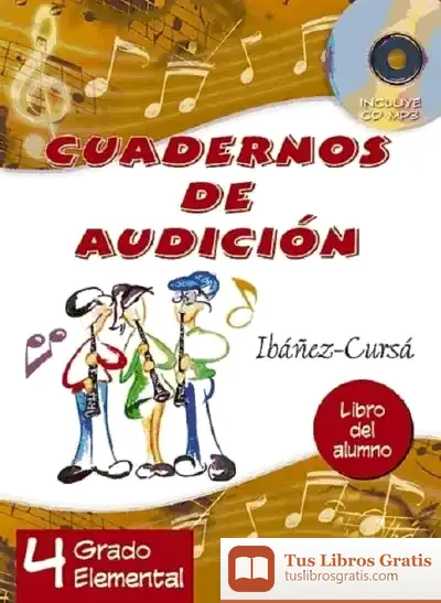 Descargar Cuaderno De Audición, 4º Grado Elemental de Dionisio de Pedro Cursá