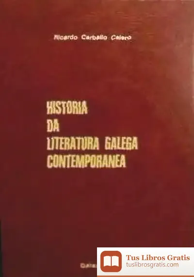 Descargar Historia Da Literatura Galega