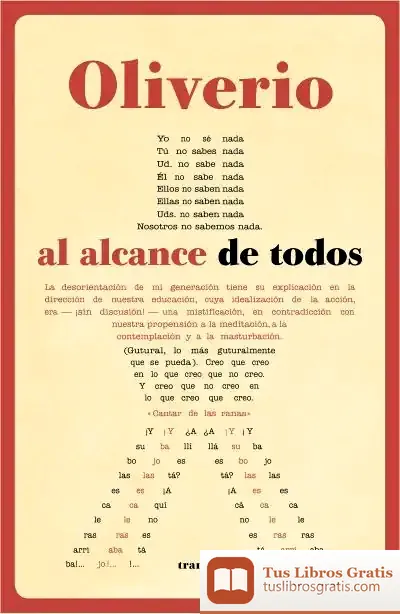 Descargar Oliverio, Al Alcance De Todos