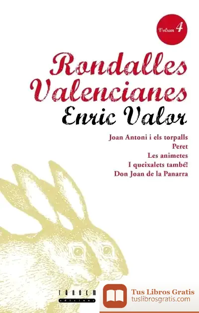 Descargar Rondalles Valencianes. Volum 4