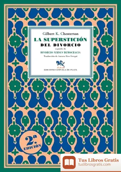 Descargar La Superstición Del Divorcio de Enrique García-máiquez López