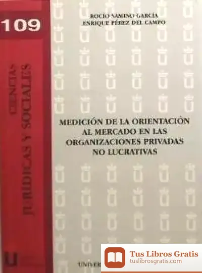 Descargar Medición De La Orientación Al Mercado En Las Organizaciones Privadas No Lucrativas de Cornelia Caroline Funke
