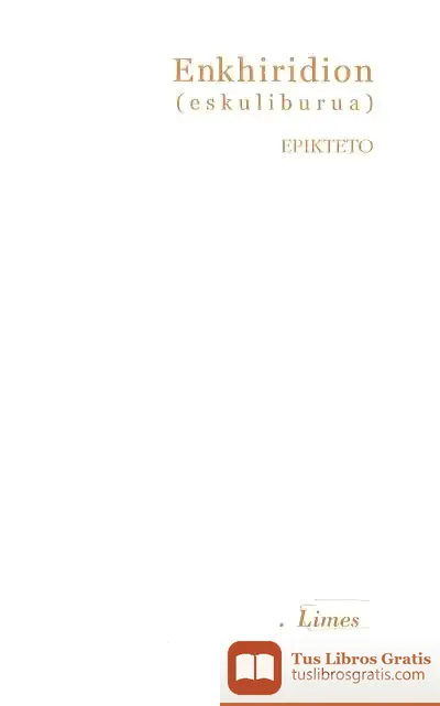Descargar Enkhiridion (Eskuliburua) de Epicteto
