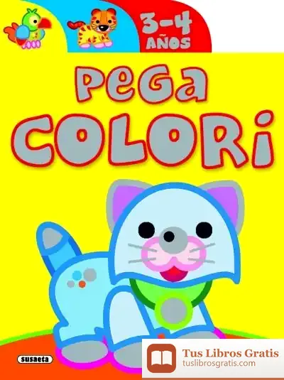 Descargar Pegacolori. Pegacolori 3-4 Años