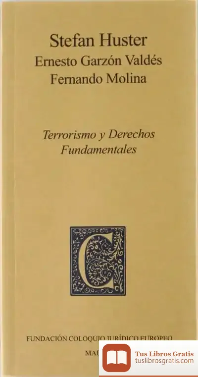 Descargar Terrorismo Y Derechos Fundamentales