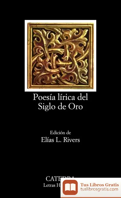 Descargar Poesía Lírica Del Siglo De Oro
