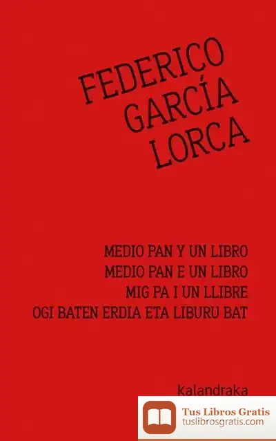 Descargar Medio Pan Y Un Libro