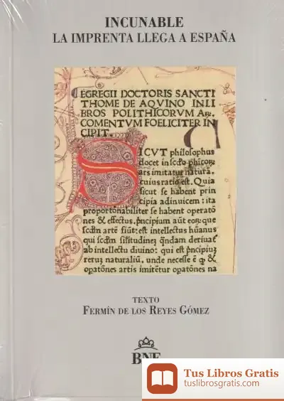 Descargar Incunable de Fermín de los Reyes Gómez