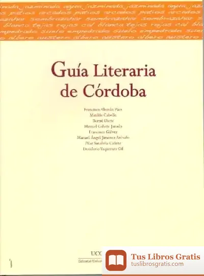 Descargar Guía Literaria De Córdoba