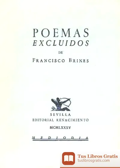 Descargar Poemas Excluidos de Joachim Friedrich