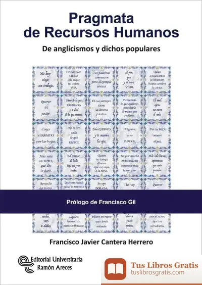 Descargar Pragmata De Recursos Humanos de Francisco Javier Cantera