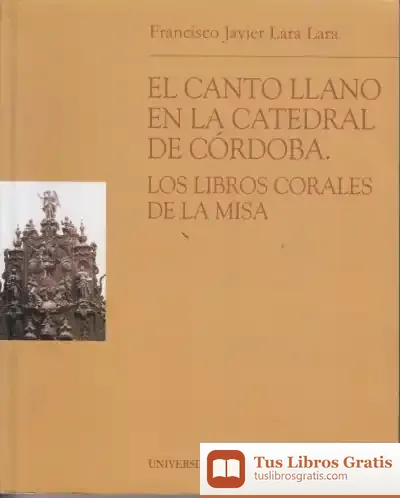 Descargar El Canto Llano De La Catedral De Córdoba