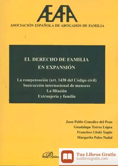 Descargar El Derecho De Familia En Expansión