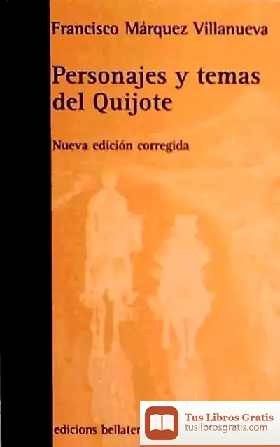 Descargar Personajes Y Temas Del Quijote
